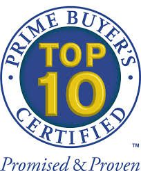Prime Buyer's Certified Top 10 badge.